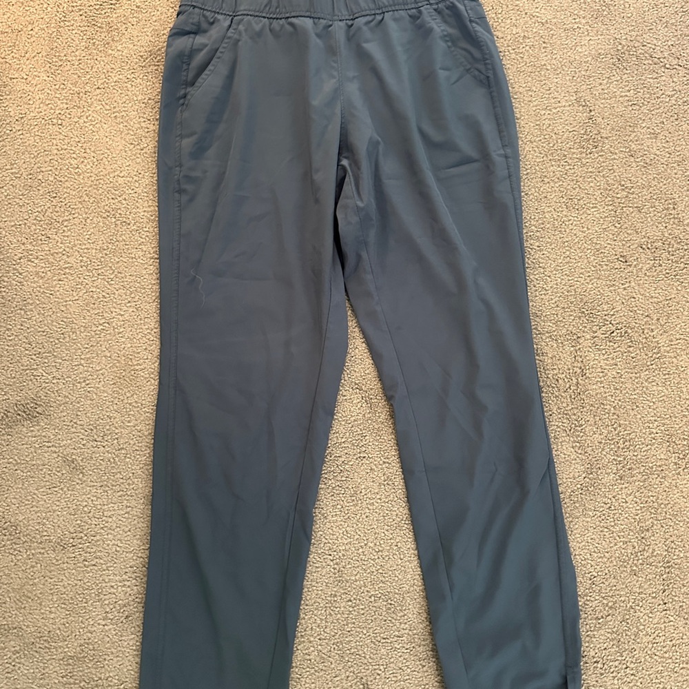 Eddie Bauer Blue Straight Leg Pants Relaxed Fit